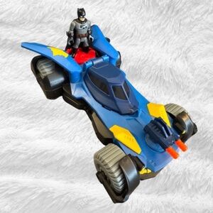 Imaginext Batmobile with Batman, blue